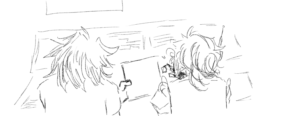 A shot from behind. Peyton hands Party Death Machine a record.